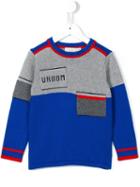 Stella Mccartney Kids 'champ' Biker Jumper, Toddler Boy's, Size: 4 Yrs, Blue