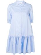 Blugirl Short Shirt Dress - Blue