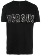 Versus Metallic Logo T-shirt - Black