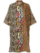 Pierre-louis Mascia Printed Shirt Dress - Brown