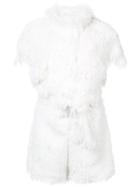 Carolina Ritzler Dynastie Playsuit - White