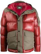 Cp Company Shell Tech Down Jacket - Red