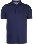 Brunello Cucinelli Slim-fit Polo Shirt - Blue