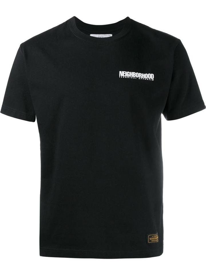 Neighborhood 'c.i.' T-shirt, Men's, Size: Medium, Black, Cotton