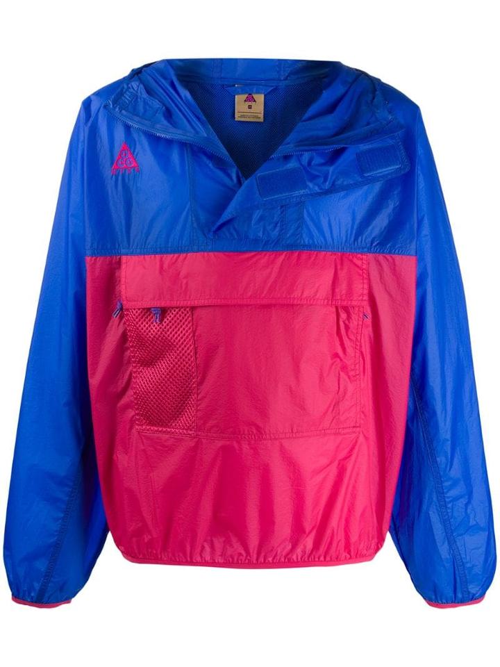 Nike Acg Anorak - Blue