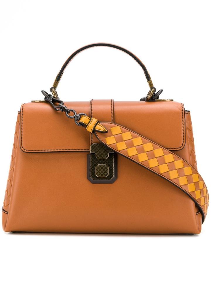 Bottega Veneta Piazza Small Shoulder Bag - Brown