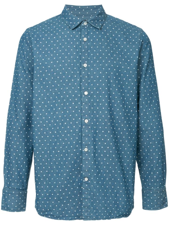 Guild Prime Star Print Shirt - Blue