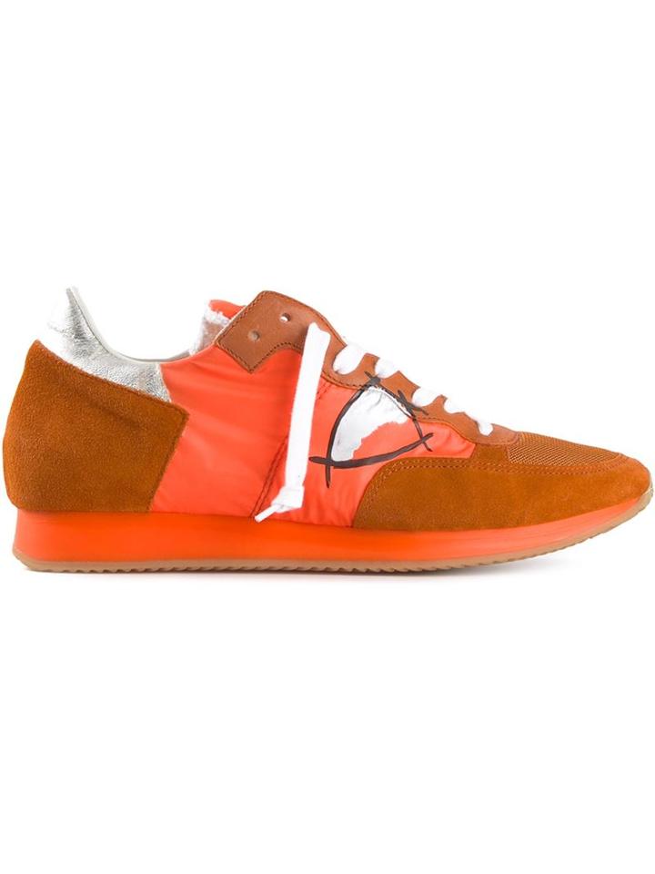 Philippe Model Panelled Sneakers