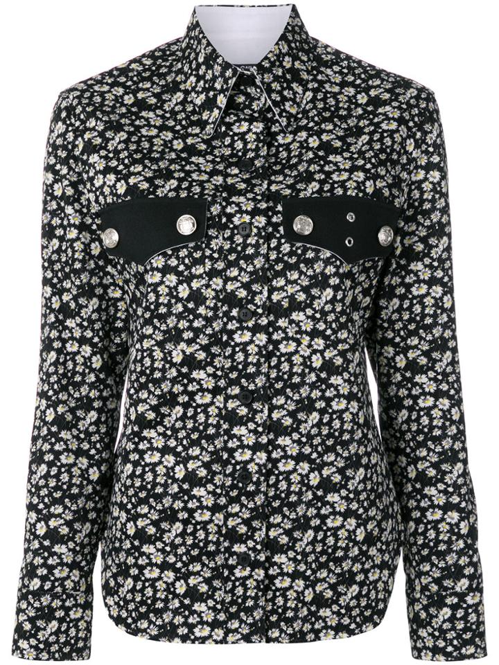 Calvin Klein 205w39nyc Floral Western Shirt - Black