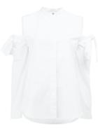 Maison Rabih Kayrouz Cut-out Sleeve Shirt - White