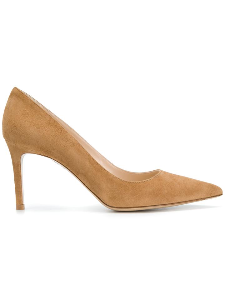 Roberto Festa Classic Pointed Pumps - Nude & Neutrals