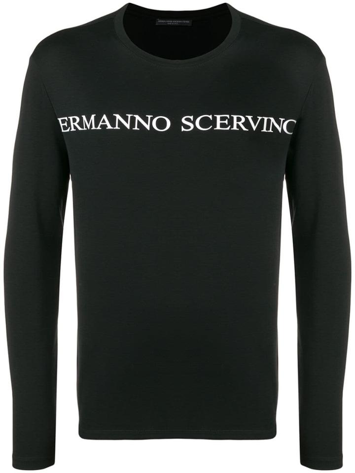 Ermanno Scervino Logo Sweatshirt - Black