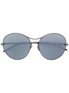 Pomellato Round Frame Sunglasses - Black