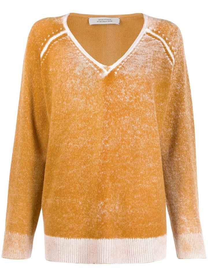 Dorothee Schumacher V-neck Sweater - Yellow