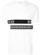 Versace Collection Logo Patch T-shirt - White