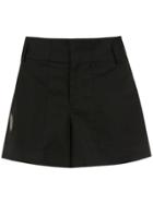 Martha Medeiros High Waisted Shorts - Black
