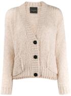 Roberto Collina Open Knit Cardigan - Neutrals