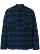 Haider Ackermann Tartan Pattern Jacket - Black