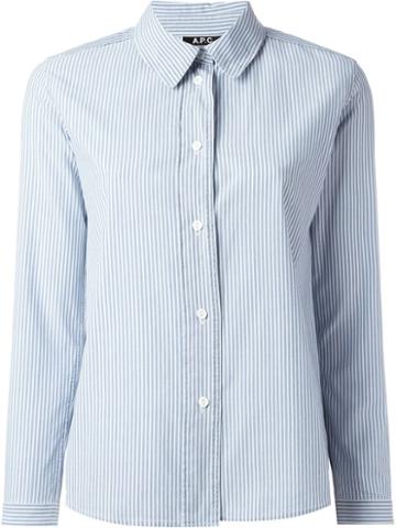 A.p.c. Striped 'mike' Shirt