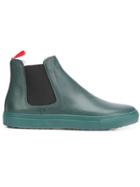 Del Toro Shoes Flat Chelsea Boots - Green