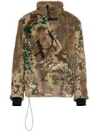 1017 Alyx 9sm Polar Zip Up Fleece - Green