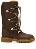 Casadei Lace Up Boots - Brown