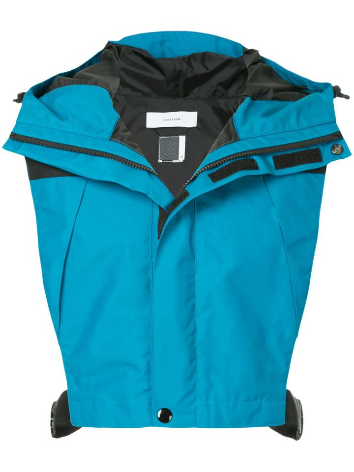 Facetasm Windbreaker Vest - Blue