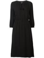 A.p.c. Flared Dress, Women's, Size: 34, Black, Spandex/elastane/viscose