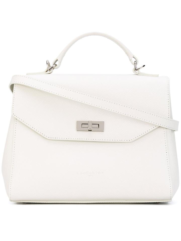 Lancaster - Alena Tote - Women - Calf Leather - One Size, White, Calf Leather