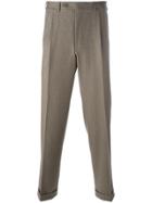 Canali Classic Trousers - Brown
