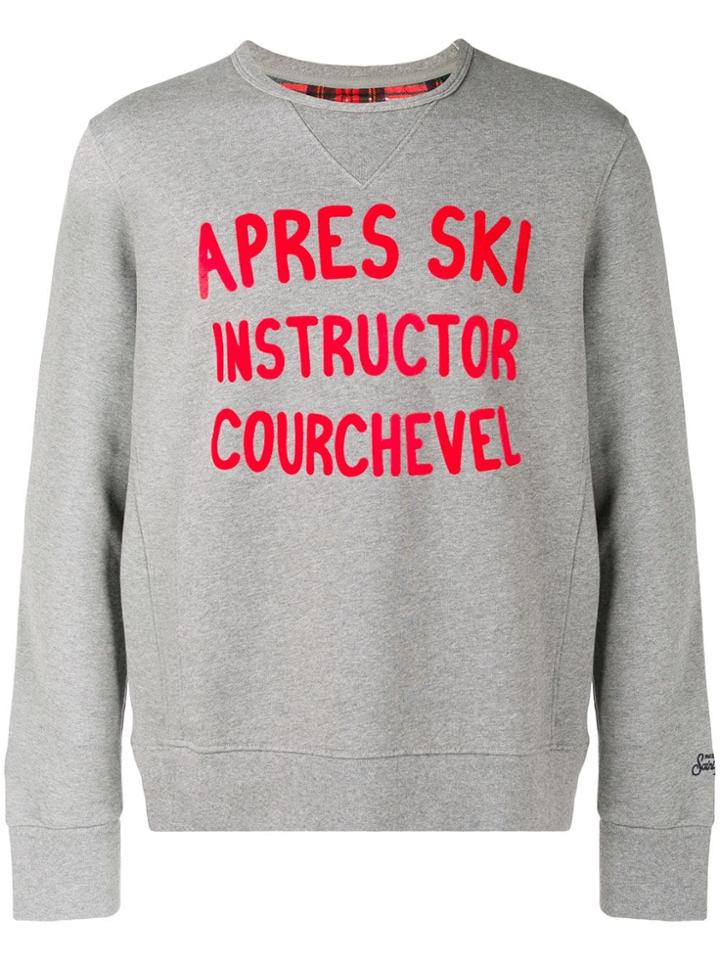 Mc2 Saint Barth Ski Instructor Sweatshirt - Grey