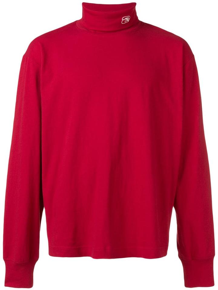 Alexander Wang Turtle Neck Jumper - Red