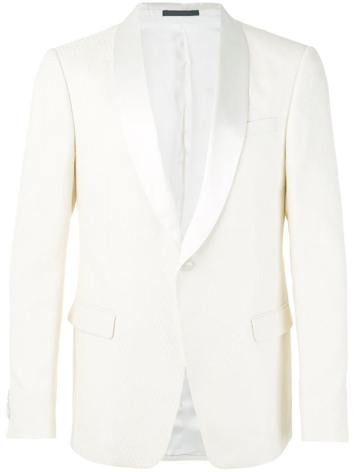 Z Zegna - Tuxedo Jacket - Men - Silk/cotton/cupro - 54, White, Silk/cotton/cupro