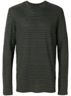 Roberto Collina Striped Sweater - Green