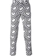 Dolce & Gabbana Optical Print Trousers