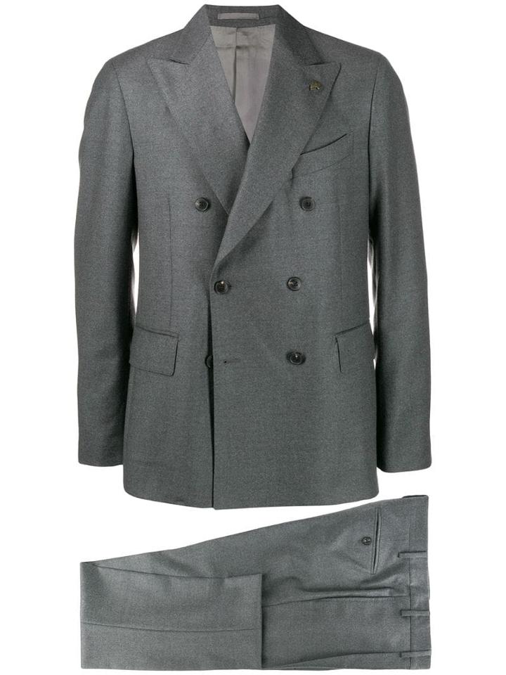 Gabriele Pasini Double Buttoned Suit Jacket - Grey
