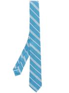 Thom Browne Small Repp Stripe Necktie - Blue