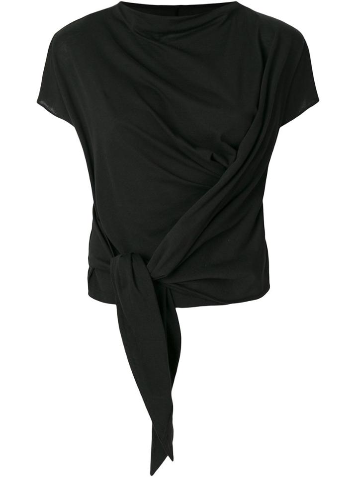Chalayan Self Wrap Top - Black