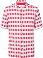 Orley - Classic Plaid Shirt - Men - Silk/cotton/viscose - Xl, Red, Silk/cotton/viscose