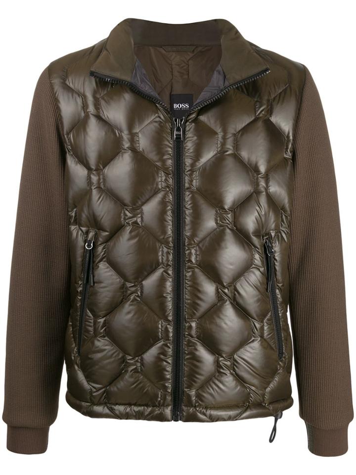 Boss Hugo Boss Quilted Down Jacket - Green