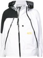 Nike Two-tone Hooded Jacket - White
