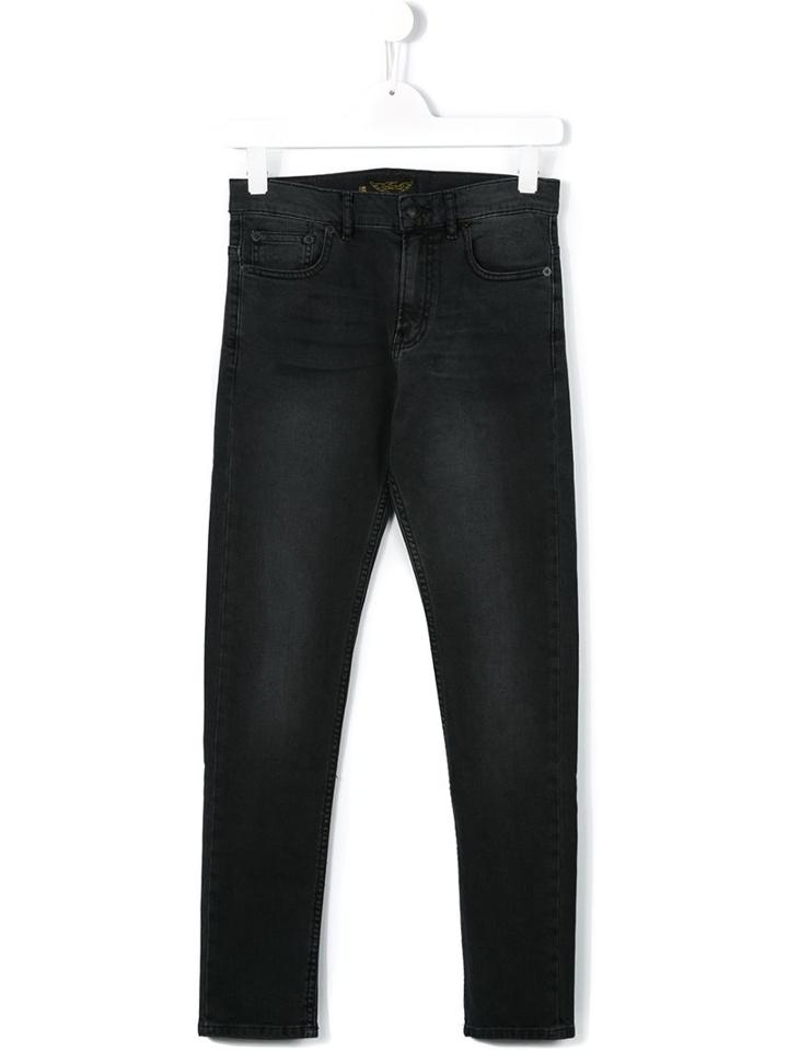 Finger In The Nose 'new Norton' Jeans, Boy's, Size: 14 Yrs, Grey