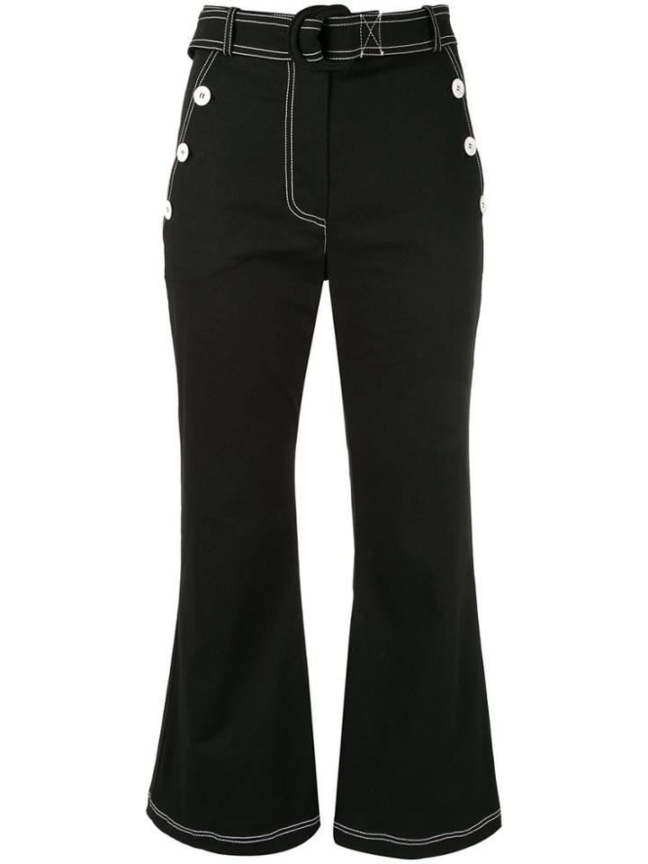 Vivetta Flared Jeans - Black
