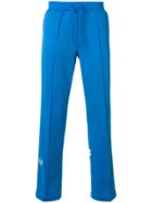 Sergio Tacchini Creased Drawstring Track Trousers - Blue