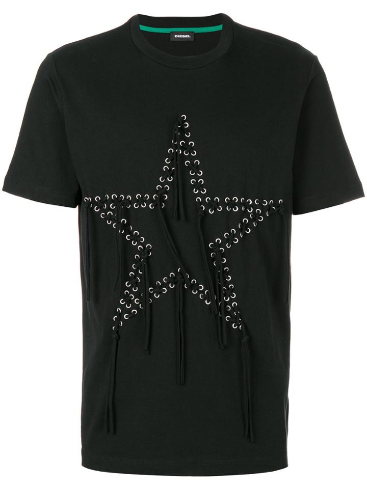 Diesel T-rio-plain T-shirt - Black