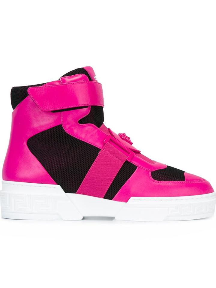 Versace Medusa Head Hi-top Sneakers