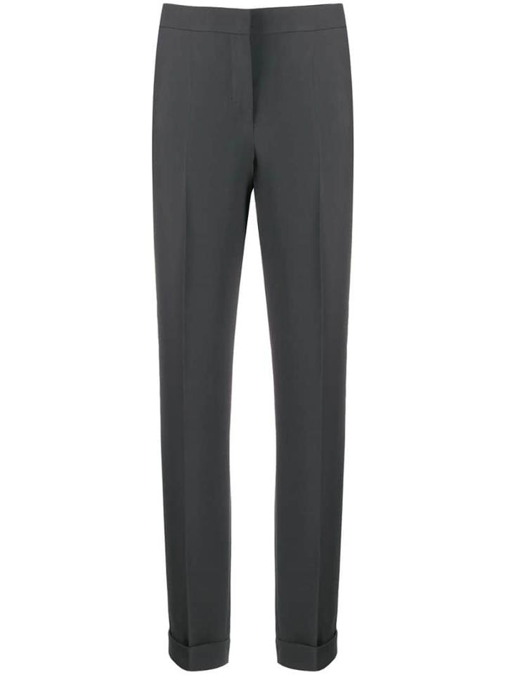 Giorgio Armani High Wasited Trousers - Grey