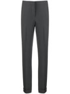 Giorgio Armani High Wasited Trousers - Grey