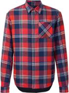 Aztech Mountain 'loge Peak' Quilted Shirt - Red