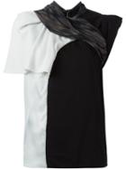 Rick Owens Croissant Top, Women's, Size: 40, Black, Silk/cotton/cupro